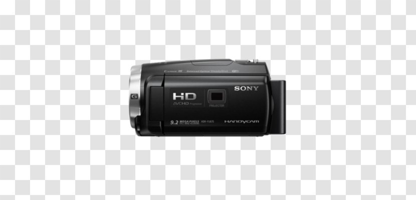 Camera Lens Video Cameras Digital Sony Handycam HDR-CX675 Camcorder - Projector Transparent PNG