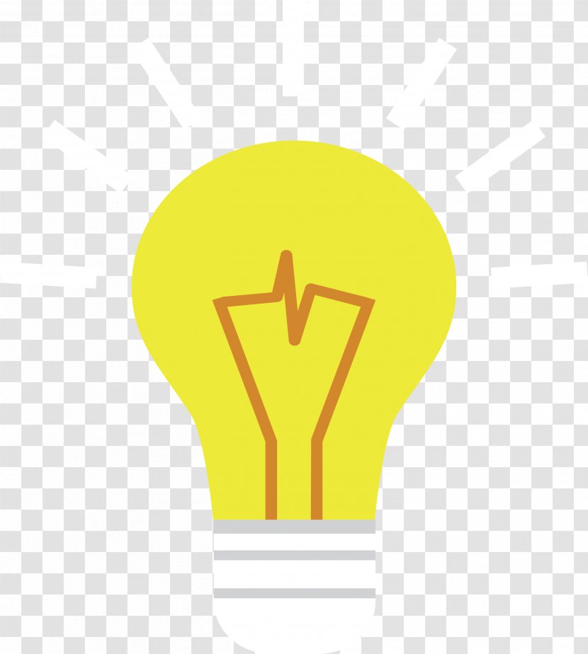 Incandescent Light Bulb - Lamp - Vector Transparent PNG