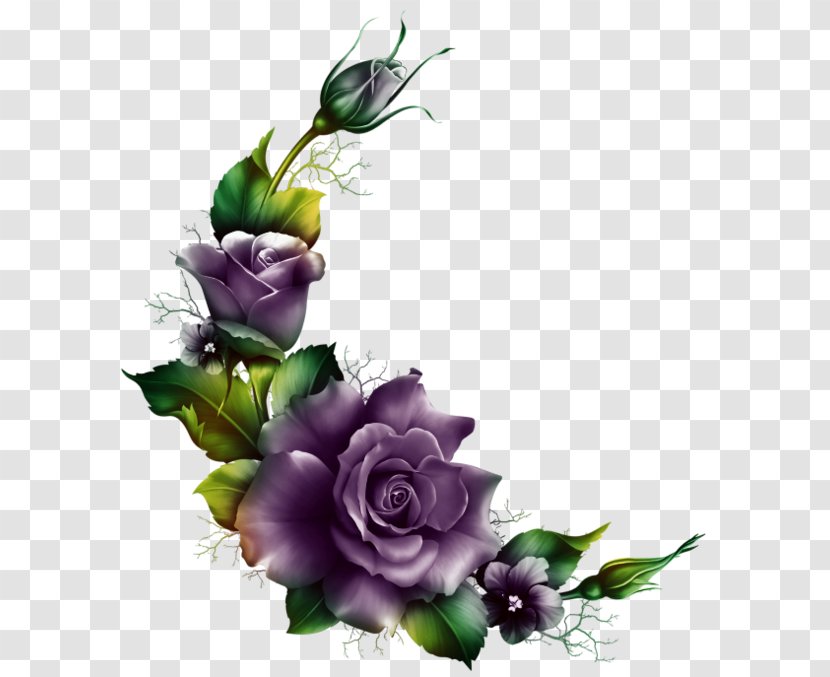 Flower Bouquet Floral Design Rose Decoupage - Artificial Transparent PNG