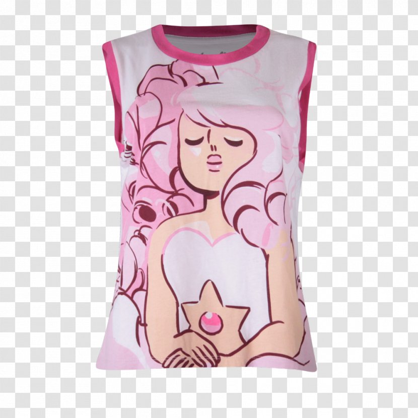 T-shirt Sleeveless Shirt Shoulder Nightwear - Female Steven Universe Transparent PNG