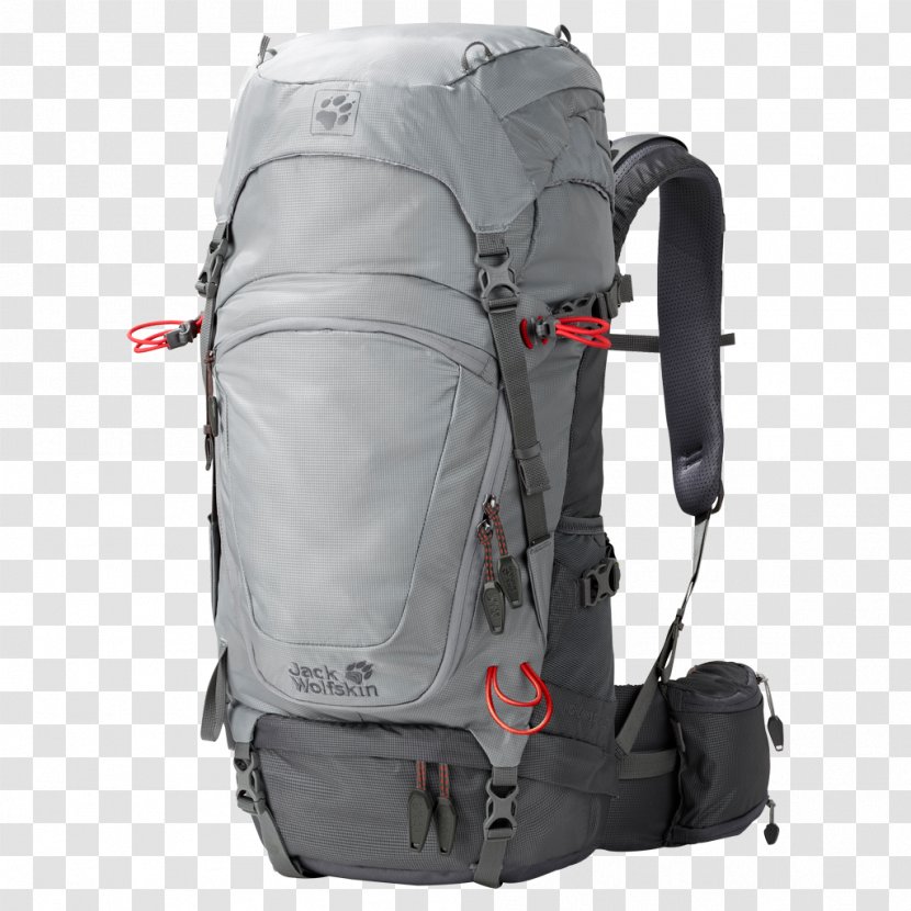 Backpack Jack Wolfskin Hiking Trail Outdoor Recreation - Black Transparent PNG
