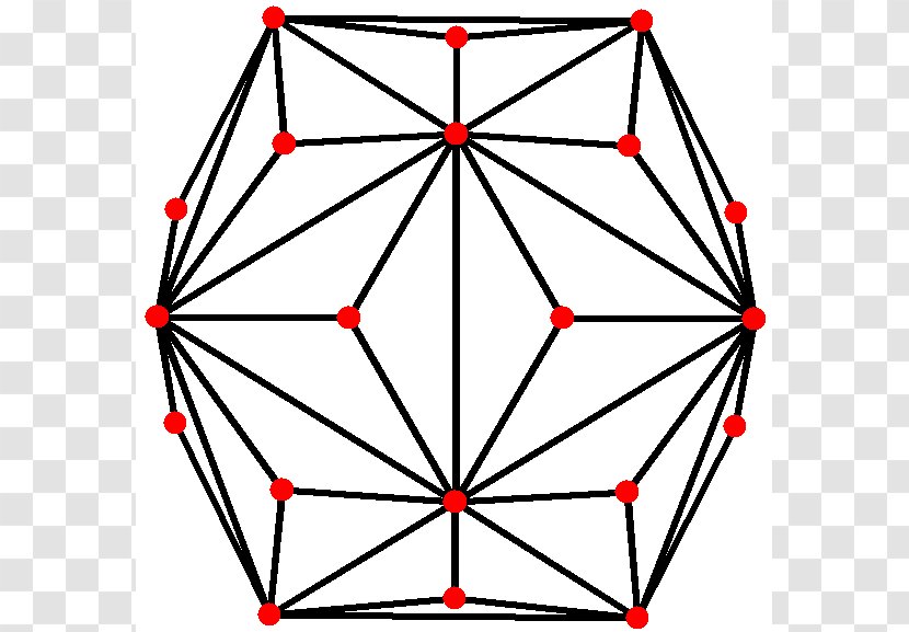 Icosahedron Symmetry Catalan Solid Vertex Truncated Dodecahedron - Triangle Transparent PNG