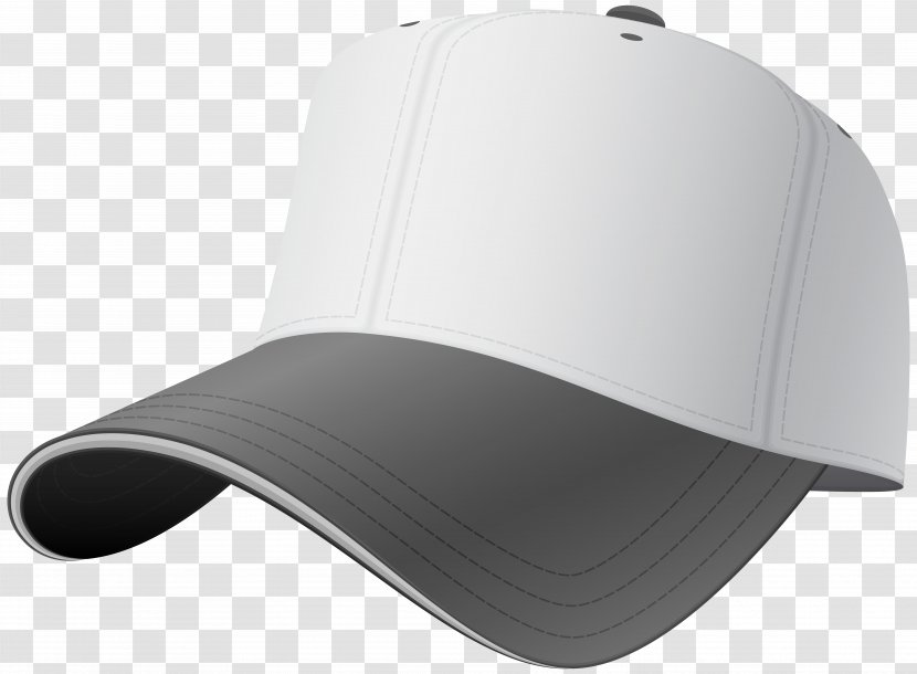 Baseball Cap Hat - Black - Clip Art Image Transparent PNG