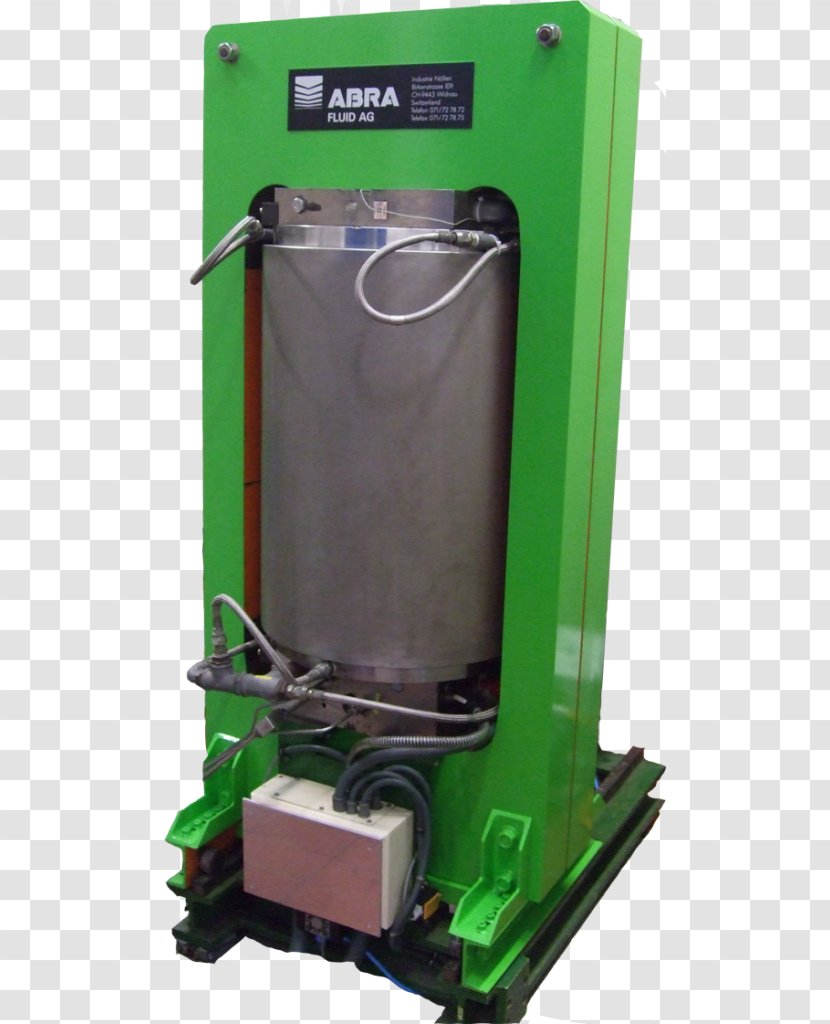 Hot Isostatic Pressing Manufacturing Pressure Isostasy Fluid - Cylinder - Cold Press Transparent PNG