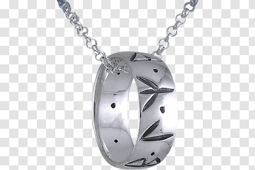 Locket Necklace Ring Jewellery Runes - Sterling Silver Transparent PNG