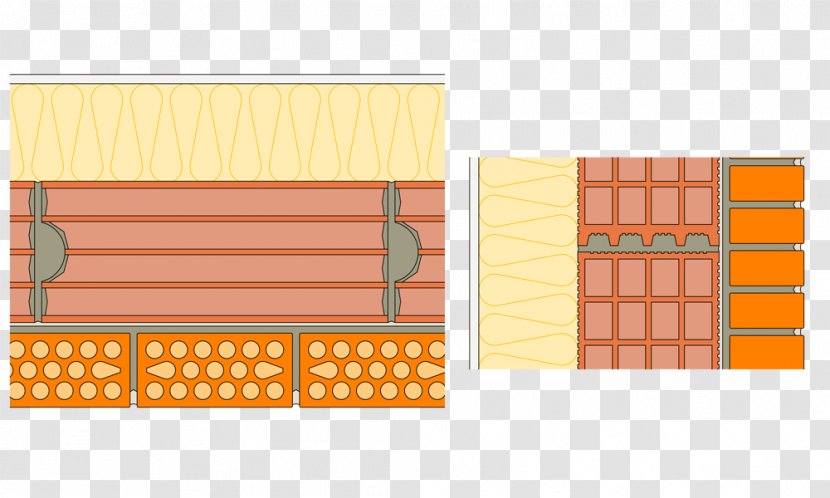 Brick Clay Facade Wall Adatformátum - Orange Transparent PNG