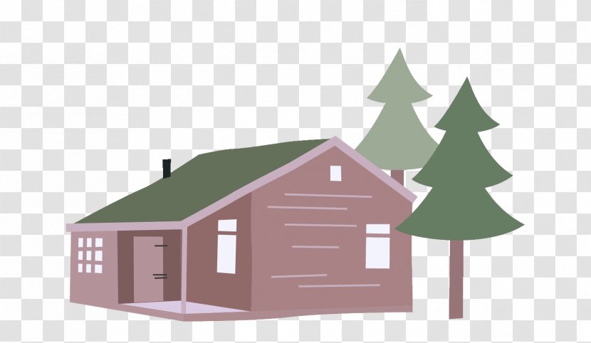 House Home Cottage Shed Roof - Fir - Pine Family Transparent PNG