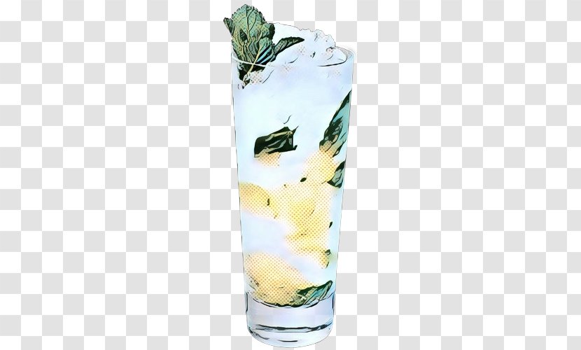 Pineapple - Highball Glass - Cocktail Garnish Drink Transparent PNG