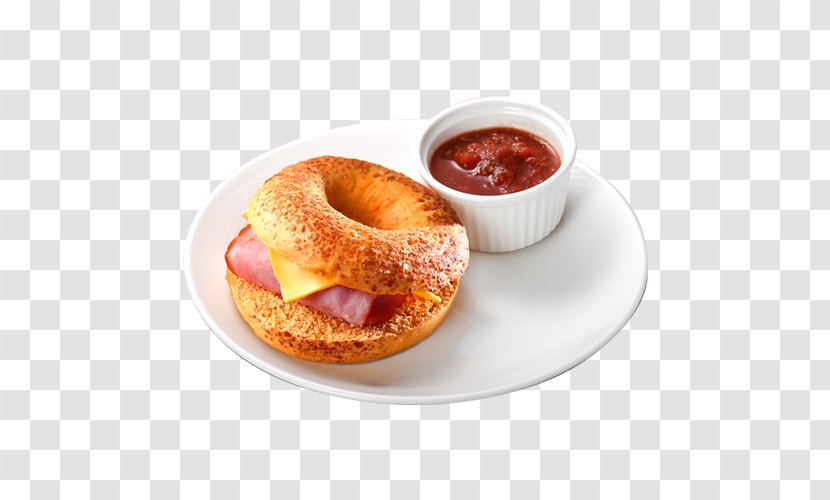 Breakfast Sandwich Coffee Cafe Full - Fast Food Transparent PNG