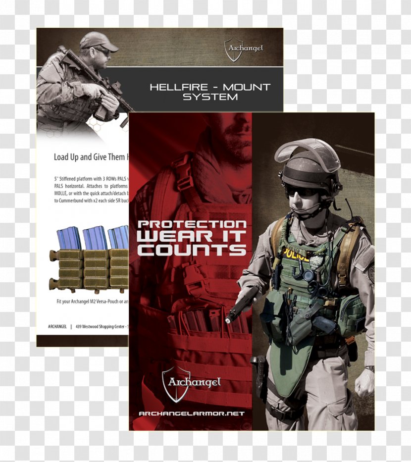 Infantry Soldier Military Police Mercenary - Advertising Transparent PNG