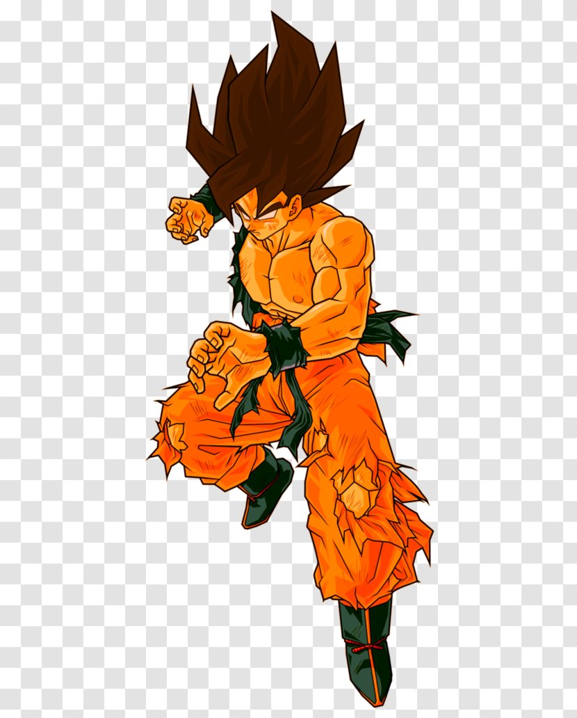 Goku Gohan Frieza Vegeta Super Saiya - Silhouette Transparent PNG