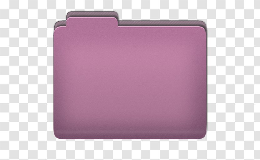 Directory Icon - Lilac - Folder Image Transparent PNG