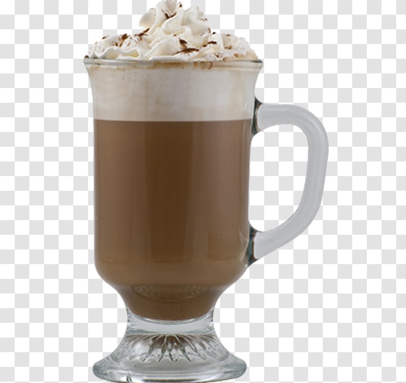 Caffè Mocha Latte Cream Irish Coffee - Caffeine Transparent PNG