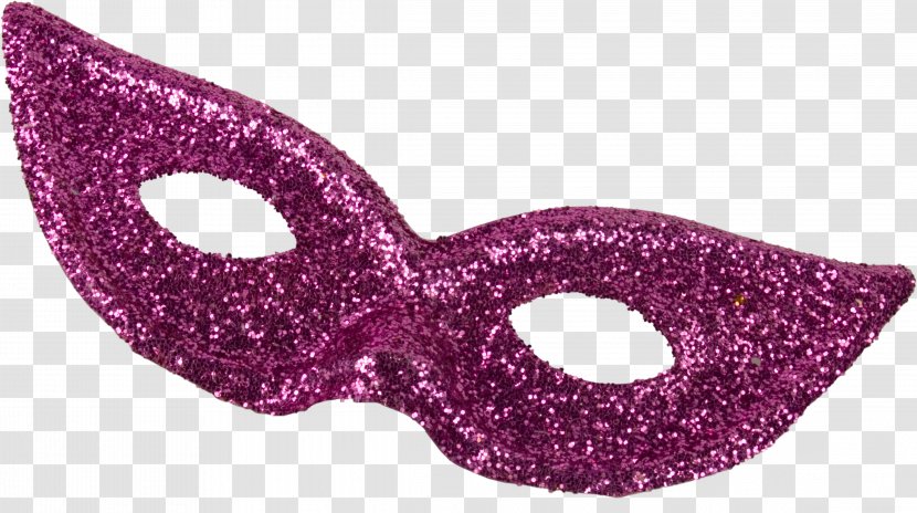 Mask Mascara Carnival Clip Art - Magenta Transparent PNG