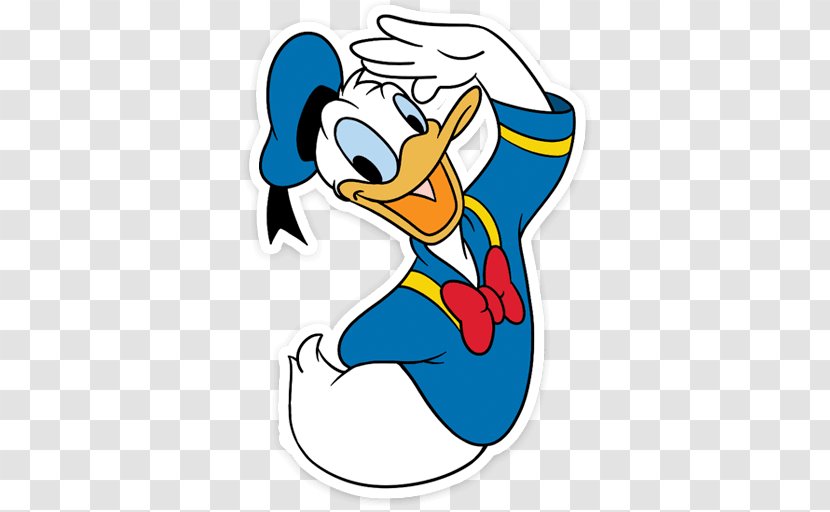 Donald Duck Scrooge McDuck Telegram Sticker - Mcduck Transparent PNG