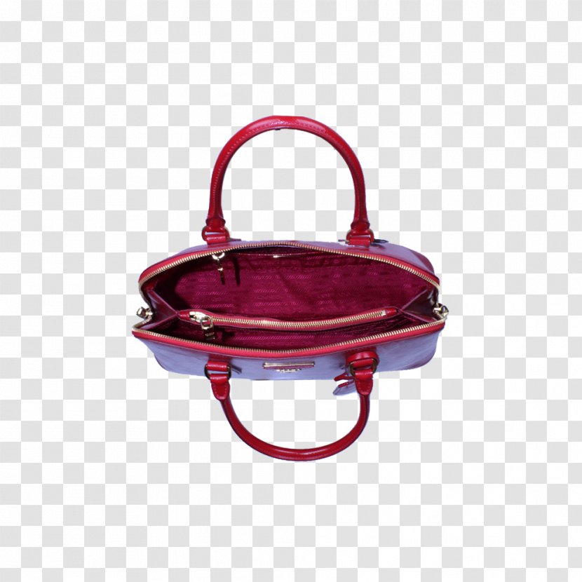 Handbag Leather - Red - Design Transparent PNG