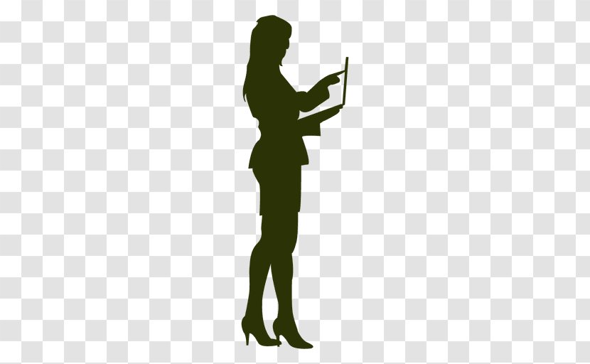 Silhouette Portrait Clip Art - Logo - Businesss Woman Transparent PNG