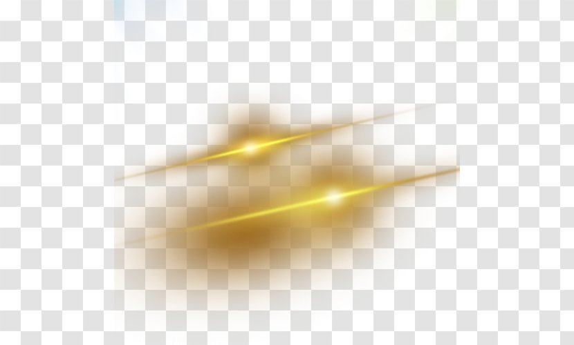 Golden Light Radiation Image - Product Design Transparent PNG