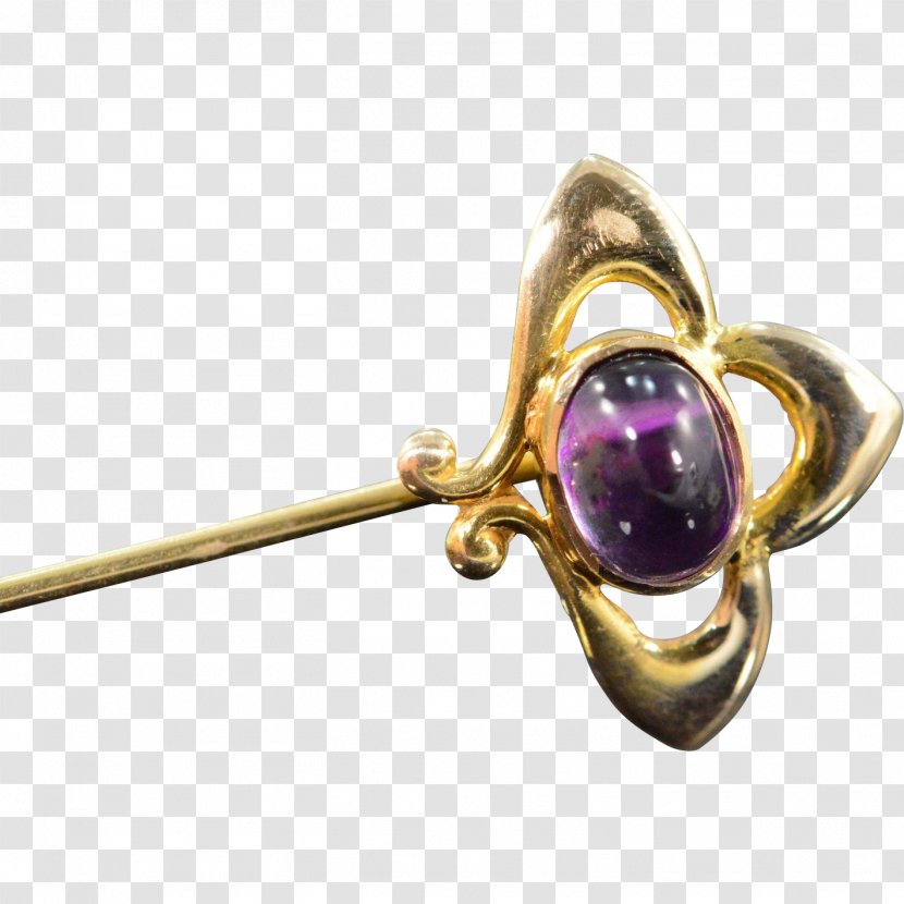 Amethyst Purple Body Jewellery Transparent PNG