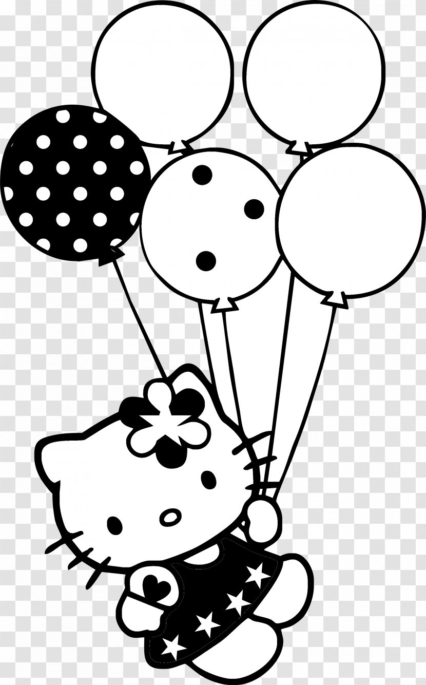 Hello Kitty Toy Balloon Birthday Party - Vertebrate Transparent PNG