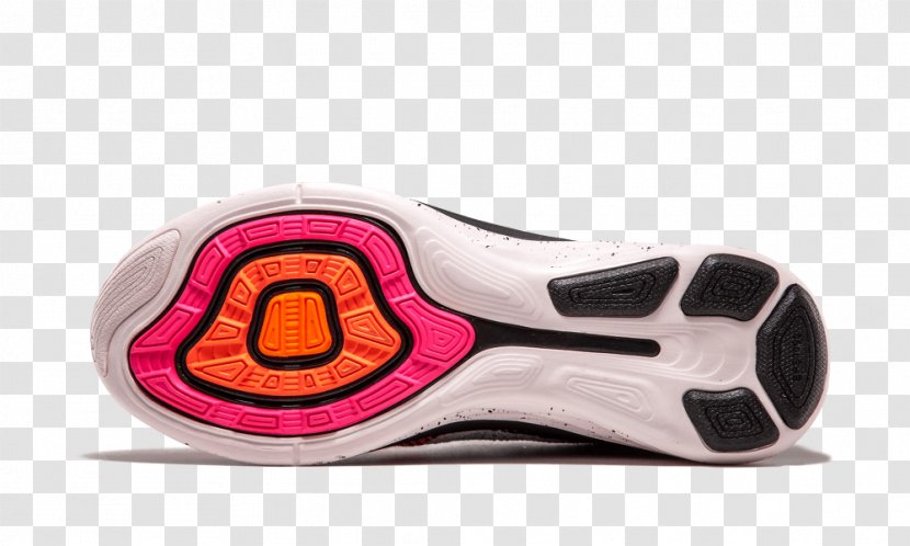 Nike Free Sports Shoes Women's Flyknit Lunar - Tennis Shoe - Pink Puma For Women 8 Transparent PNG