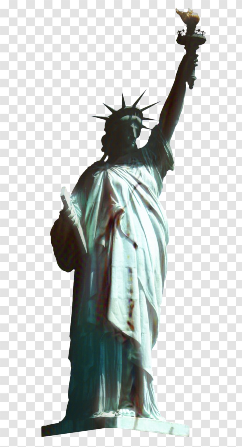 Statue Of Liberty - National Monument - Outerwear Standing Transparent PNG