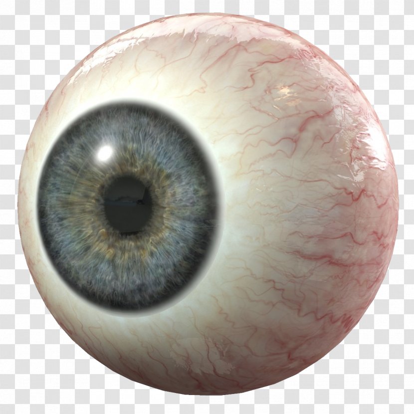 Human Eye 3D Modeling Computer Graphics Iris - Heart Transparent PNG