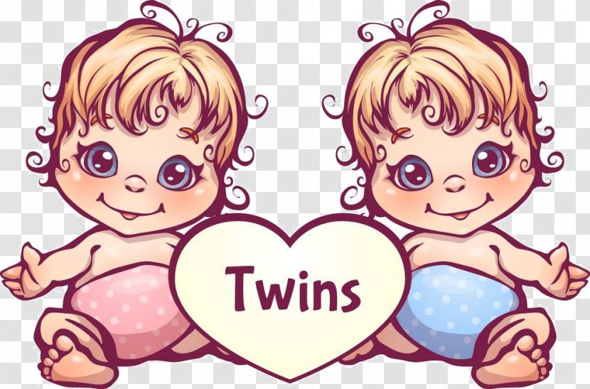 Twin Cartoon Stock Photography - Tree - Twins Material Transparent PNG