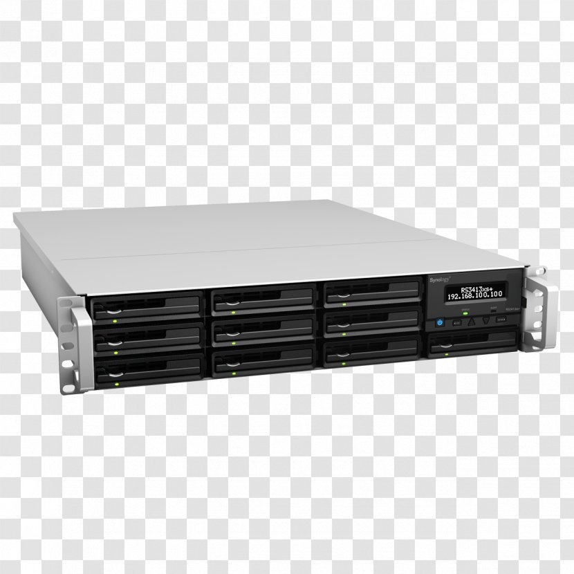 Disk Array Computer Servers Synology Inc. Network Storage Systems RackStation RS10613xs+ - Nas - Iscsi Transparent PNG