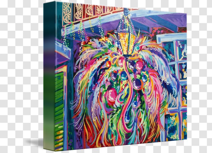 Psychedelic Art Gallery Wrap Acrylic Paint Modern - Printmaking - Mardi Gras Poster Transparent PNG