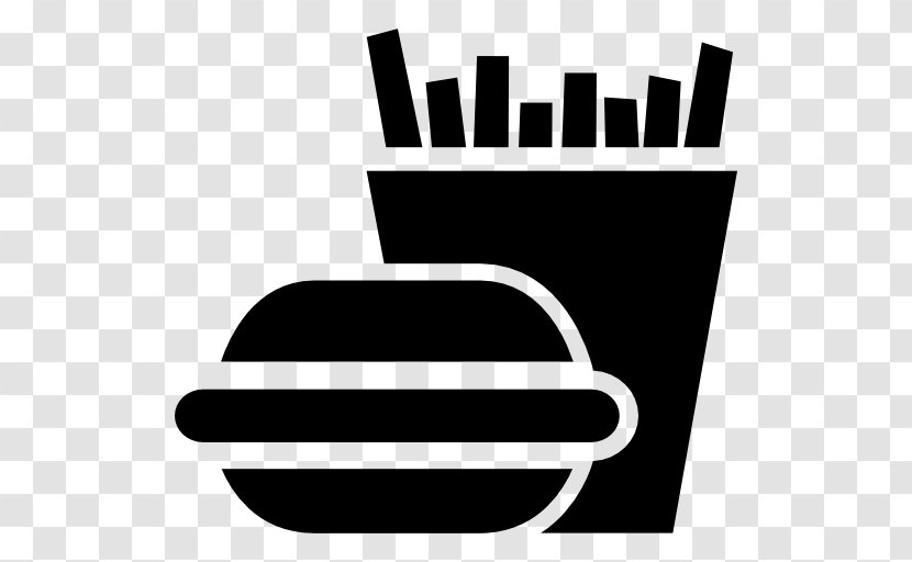 French Fries Hamburger Fast Food Fizzy Drinks Junk - Monochrome Photography - Vector Transparent PNG