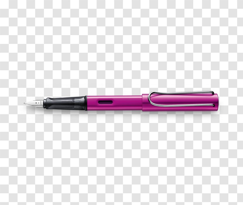 Paper Fountain Pen Lamy Pens Ballpoint - Pink Stars Transparent PNG