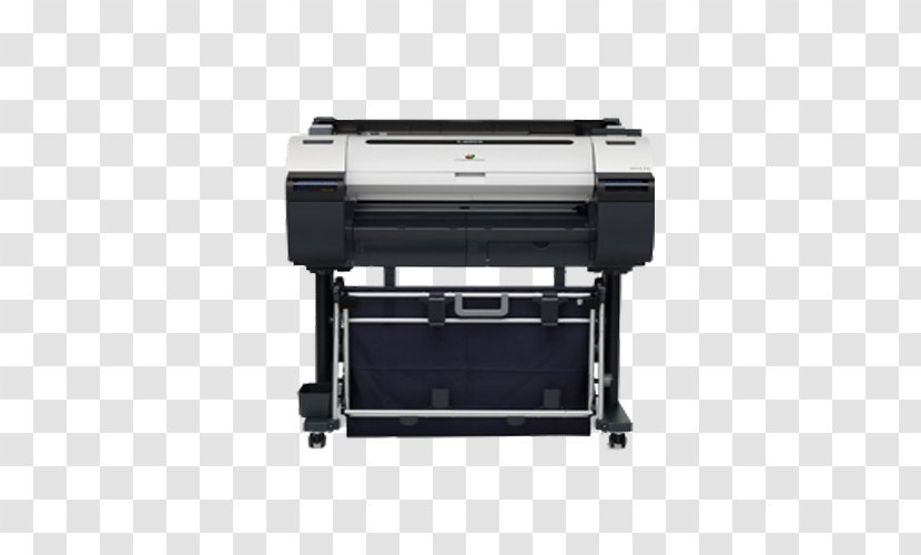 Wide-format Printer Canon ImagePROGRAF IPF670 Printing Transparent PNG