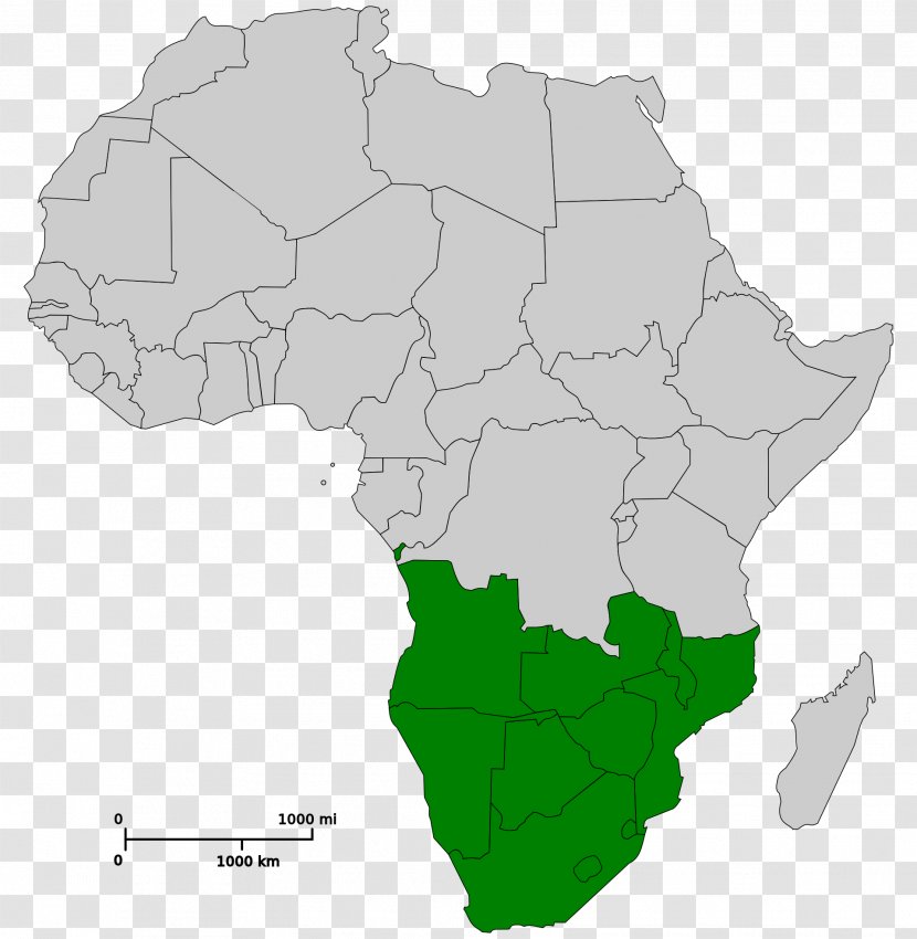 Africa Blank Map World The Power Of Maps - Atlas Transparent PNG