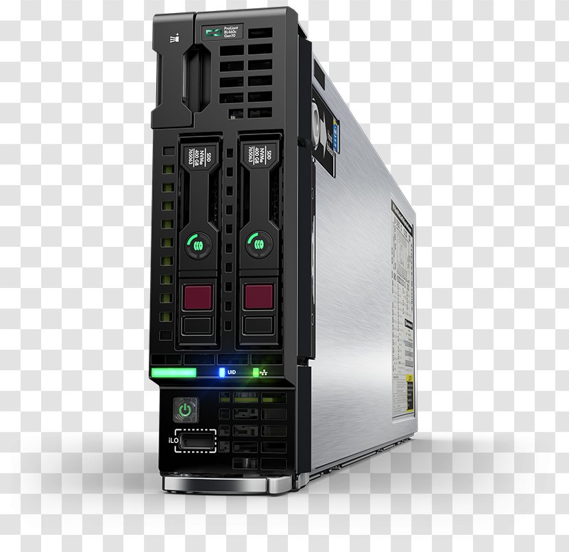 Hewlett-Packard HPE BL460c Gen10 Server ProLiant Blade Computer Servers - Hewlett-packard Transparent PNG