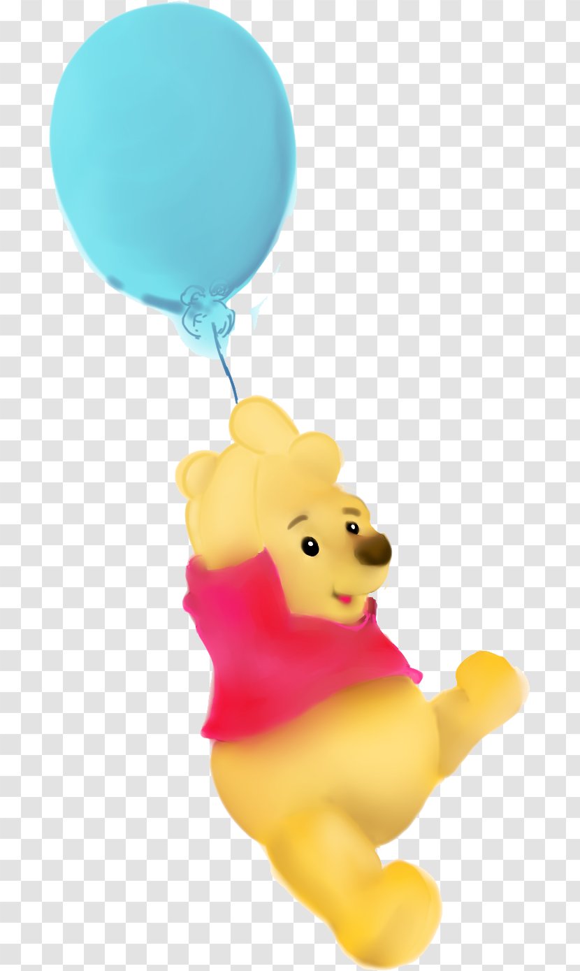 Toy Balloon Figurine Infant - Winnie The Pooh Transparent PNG