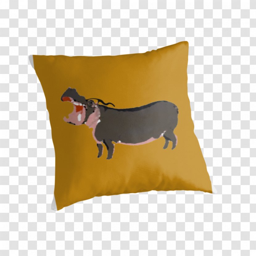 Cattle Throw Pillows Rectangle - Pillow - Rubbish Transparent PNG