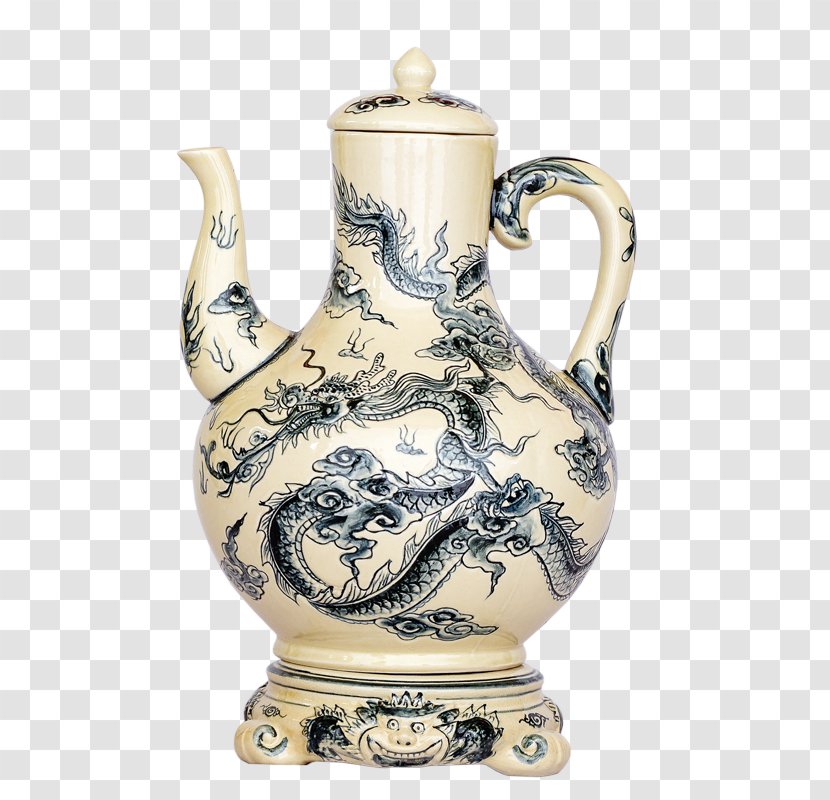 Jug Ceramic Chu Dau-My Xa Pottery Vase - Kettle Transparent PNG