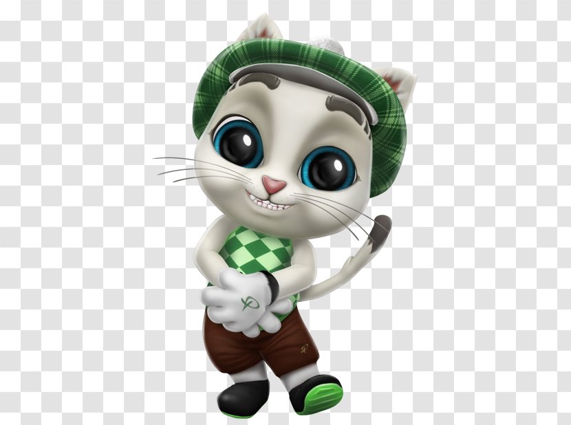 Cat My Talking Tom Angela Oscar And Friends - Digital Pet - Little Goldman Transparent PNG