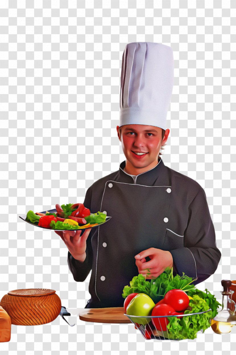 Cook Chef Chef's Uniform Chief Cooking - Food - Show Plant Transparent PNG