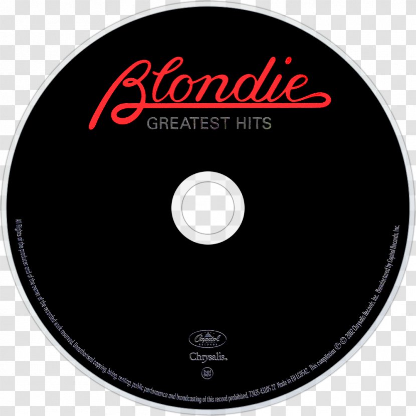 Greatest Hits Album The Best Of Blondie DVD - Heart - Dvd Transparent PNG