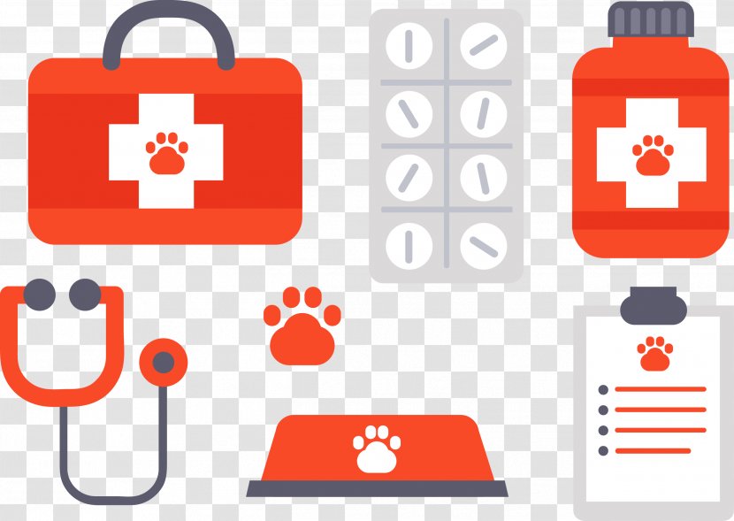 Dog Cat Kitten Pet Veterinarian - Dogu2013cat Relationship - Veterinary Ambulance Box Transparent PNG