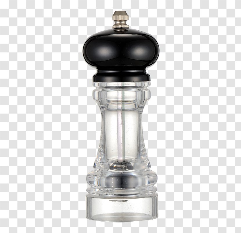 Salt And Pepper Shakers Glass - Black Transparent PNG