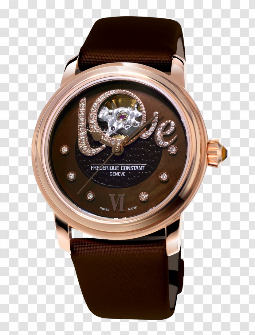 Frédérique Constant Automatic Watch Jewellery Chronograph Transparent PNG