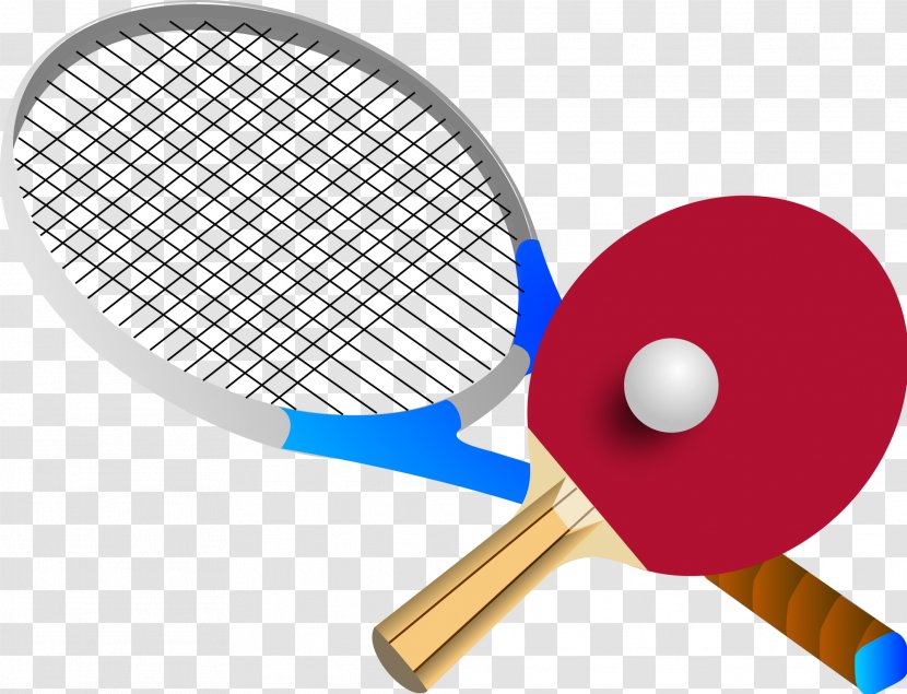 Racket Tennis Rakieta Tenisowa Clip Art - Badminton Transparent PNG