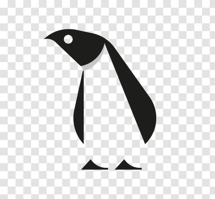 Penguin Clip Art Logo Line Beak Transparent PNG