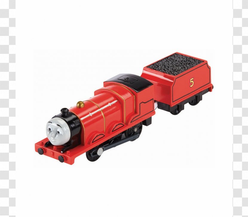 James The Red Engine Thomas Train Sodor Rail Transport - Plarail - Toy-train Transparent PNG