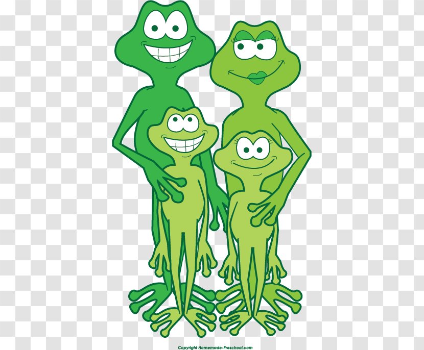 A Family Of Frogs Clip Art - Tree - Red-eyed Frog Transparent PNG