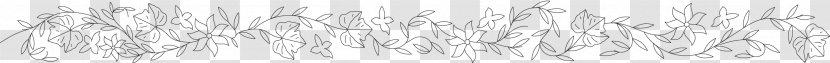 White Line Art - Vine Storage Transparent PNG