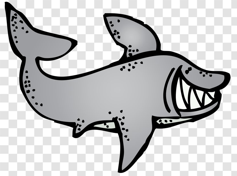 Great White Shark Clip Art Openclipart Illustration - Artwork Transparent PNG